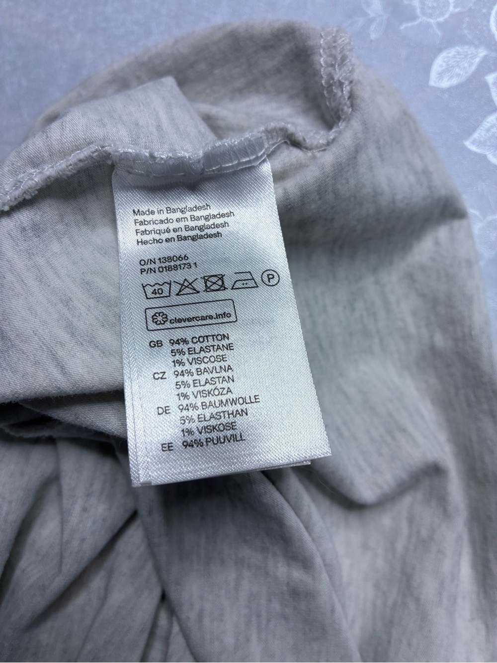 H&M Ribbed Racerback Tank Tops - Cream & Light Heather - Picture 2 of 4